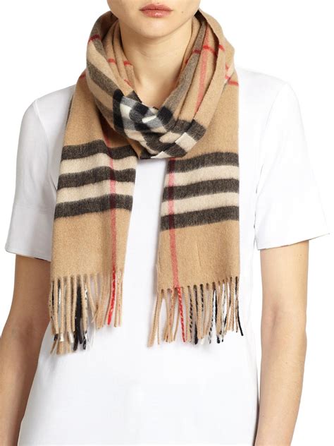 check cashmere scarf burberry.